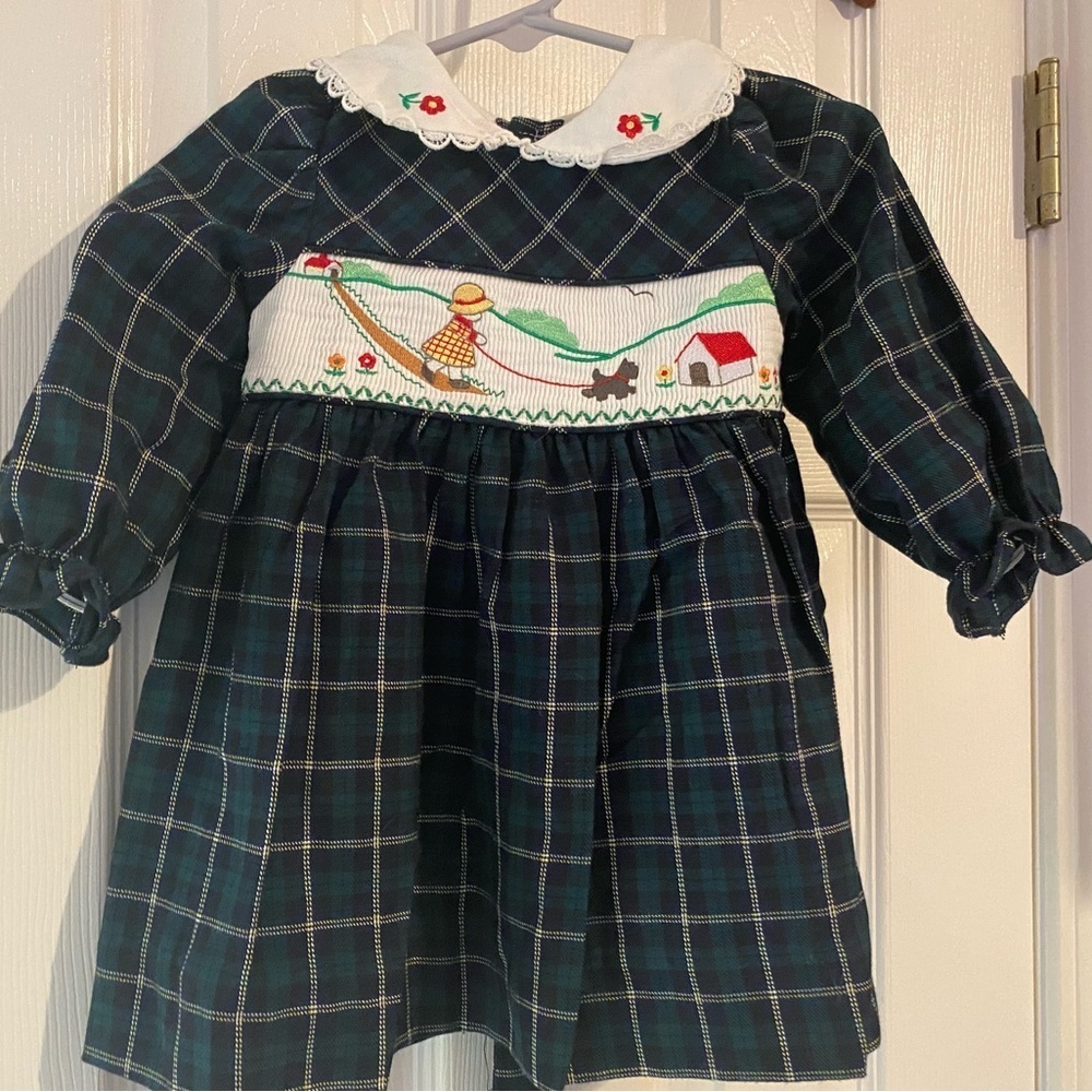 Vintage Smocked BT Kids Dress